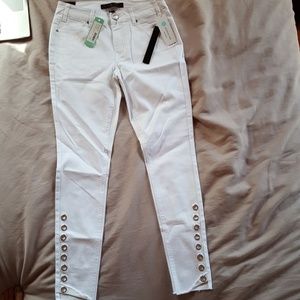 White jeans